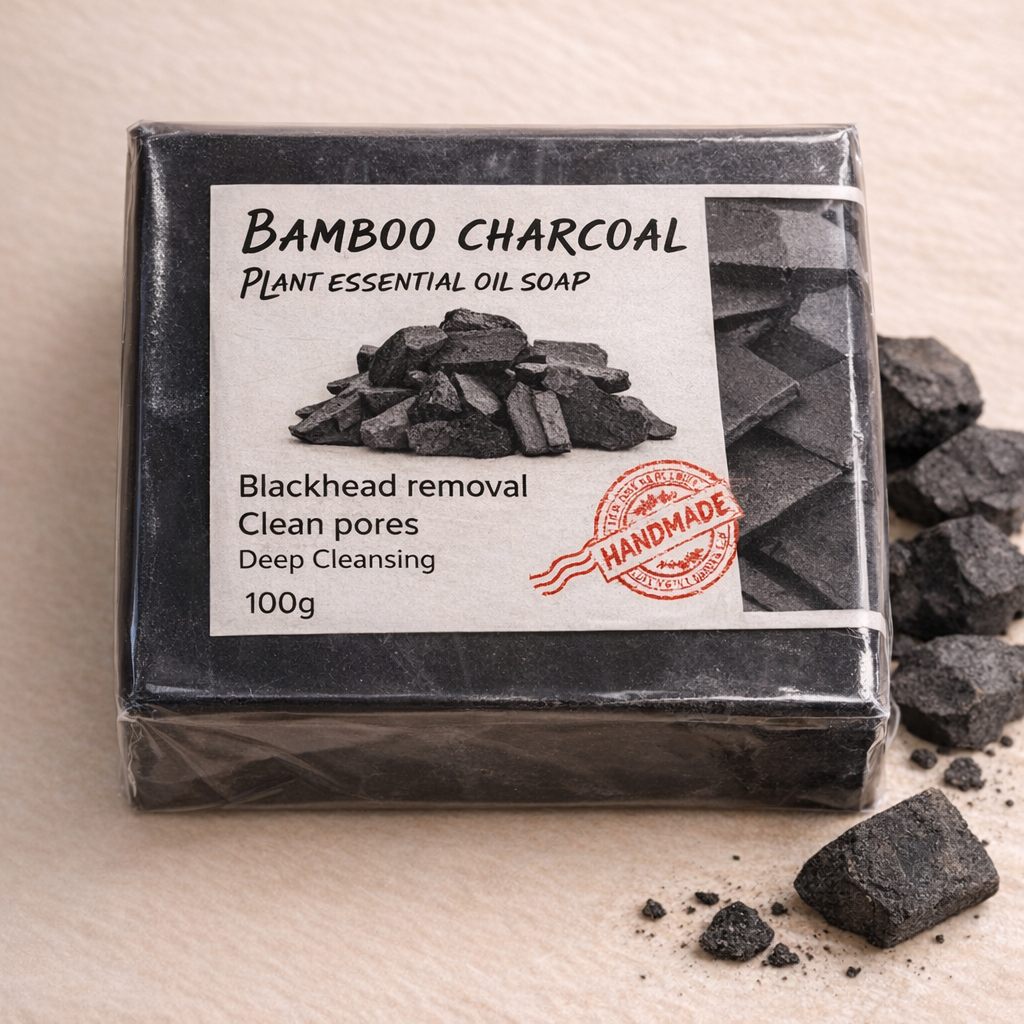 🖤 Bamboo Charcoal Soap